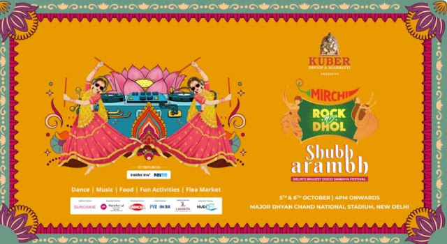 Rock N Dhol Shubharambh – Greater Noida&#039;s Biggest Disco Dandiya Festival | Navratri 2025