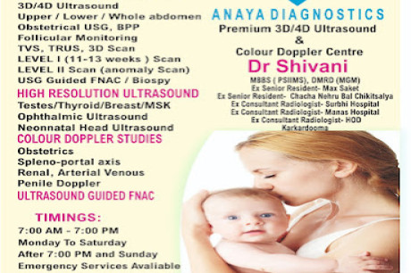 ANAYA DIAGNOSTICS 3D/4D Ultrasound and Pathology Lab Centre